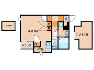 CB福津リュクスの物件間取画像